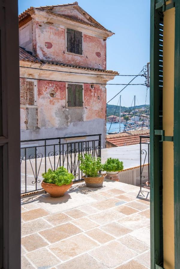 Marilu'S, Paxos Port House Apartman Gáiosz Kültér fotó