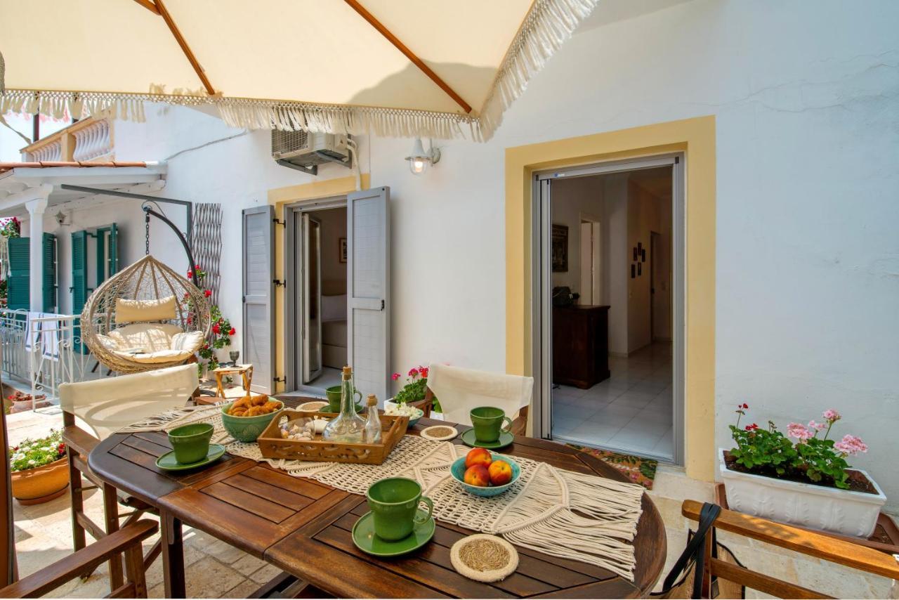 Marilu'S, Paxos Port House Apartman Gáiosz Kültér fotó