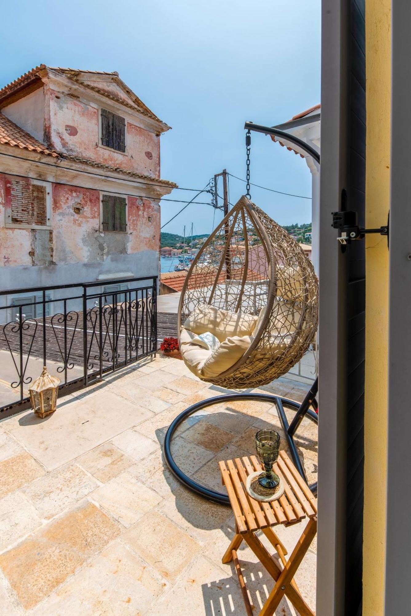 Marilu'S, Paxos Port House Apartman Gáiosz Kültér fotó